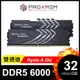 博德斯曼PROXMEM KERBEROS 地獄犬散熱片系列DDR5 6000 /CL36 32GB(雙通16GBx2) 桌上型超頻記憶體