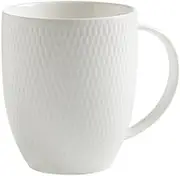 Maxwell & Williams White Basics Diamonds Coupe Mug 420ML
