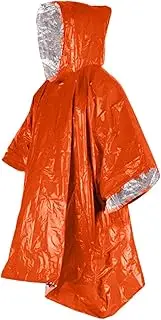 [Generic] Rain Poncho - Lightweight Rain Ponchos with Hood | Waterproof Outdoor Blanket | Blankets & Rain Poncho | Reusable Blanket Weather Resistant Raincoat with Hood for Camping, Hiking, Outdoors