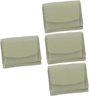 [DEARMAMY] 4pcs Wallet Purse Card Holder Small Coin Wallet for Women for Girls Fashion and Stylish