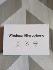Dual Wireless Microphone for iPhone iPad, Professional Wireless Lavalier...