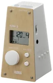KORG Metronome KDM-3-WDWH Wooden White