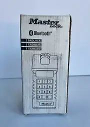 NEW Master Lock ProSeries Bluetooth Shrouded 3/4" Shackle Padlock 6400SHENT