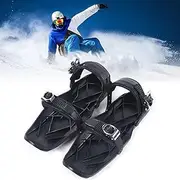 [VIDECOR] Lightweight Trekking Snow Shoes, Ski Mountaineering Climbing Aluminum Snow Board for Adults Youth, Ski Shoes Set for Men Women,