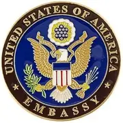 United States of America Madrid, Spain Embassy Challenge Coin