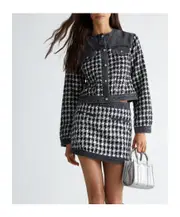sequin-embelished jacket S Black