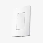 Wyze Switch, 2.4 GHz WiFi Smart Light Switch, Single-Pole, Compatible with Alexa
