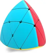 QYTOYS Mastermorphix 3X3 Cube,Magic Cube Stickerless Mastermorphix Master pyramorphix Puzzle,Durable Puzzle Cube Toy,Magic Square Puzzle Cube Souptoys Brain-Training Toys