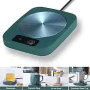 Coffee Cup Warmer Waterproof Smart Cup Coffee Mug Warmer Coaster For Warming Heating Coffee Beverage Milk Tea And Hot Chocolate Aluminum Metal Panel Safe Reli
