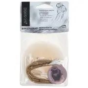 Basicare Bun Styler Kit Blonde S/M Bun Styler Hair Elastic And Bobby Pins