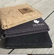 Vegan Wallet Hemp Cork