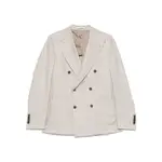 [Tagliatore] Tagliatore Double-breasted Blazer 50 IT NEUTRALS