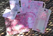 Sanrio x Daiso Lot Mini Drawstring Pouch Bag, Small My Melody Case, and Coin Bag