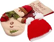 Hoement 1 Set Christmas Hat Photo Prop for Photoshoot Photo Props Shoot Props Newborn Photoshoot Props New Born Photoshoot Prop