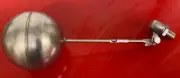 BOBBY Mini Float Valve: Bulkhead Mount, 1/4 in Size, MNPT, 1.31 gpm Flow