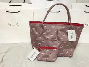 日本親自購回Agnes b 後背包    logo愛心尼龍包包。黑色水桶包 均附Agnes b紙袋