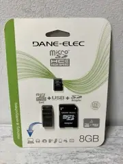DANE-ELEC 3-IN-1 MOBILE KIT MICRO SD HIGH SPEED 8GB USB ADAPTER MICRO SD ADAPTER