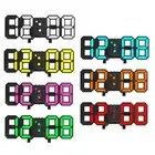 Digital 3D Digital Clock Large Display Table Alarm Minimalistic Electronic Clock