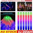 42/600LED Foam Sticks Flashing Light Revel Party Light-up Glow Baton Soft Wands