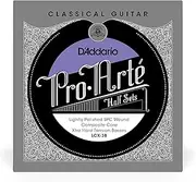 D Addario Guitar Strings - Pro-Arte Nylon Guitar Strings - LCX-3B - Classical Guitar Strings - Half Sets, Extra Hard Tension, Lightly Polished-Composite Core