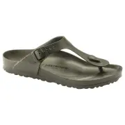 Unisex Birkenstock Gizeh Eva Khaki Slip On Sandals
