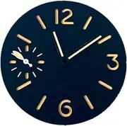 34.5MM Orange Watch Dial Green Luminous Watch Hands Set for ETA 6497 ST3600 Movement Watch