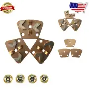 Trapezoidal PCD Diamond Grinding Discs for Tough Surface Preparation, Set of 3