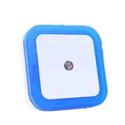 10Pcs Square Shape Halo Control Sensor Led Night Light