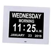 [Newest Version 8 Inch Digital Calendar Day Clock - Extra Large Non