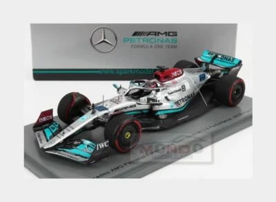 1:43 SPARK Mercedes Gp F1 W13E F1 #63 4Th Bahrain Gp 2022 George Russel S8516 Mo