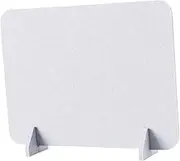 B Baosity Acoustic Desk Divider Desk Partition Freestanding Privacy Panel Noise Reducing Furniture Partition for Reception Area, Grey