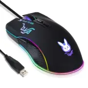 Gaming Mouse RGB Backlight Adjustable 7200DPI Programmable Ergonomic Mouse