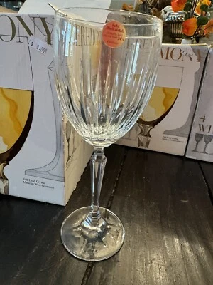 New Crystal Ceremony Echt Bleikristall Goblets Glasses Set Of 4 Vintage