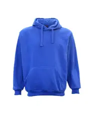 Adult Unisex Men's Basic Plain Hoodie Pullover Sweater Sweatshirt Jumper XS-8XL, Royal Blue, 6XL