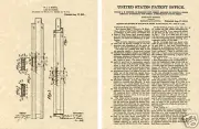 K&E Slide Rule US PATENT Art Print READY TO FRAME!!!! 1915 Keuffel & Esser K E