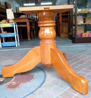 台灣檜木4尺台式餐桌，圓桌