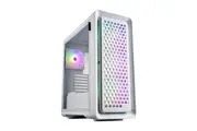 FSP CUT593P Tempered Glass RGB ATX Computer Case - White [CUT593P White]