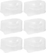FOYTOKI Line Accessories 6pcs Nail Dip Tray Nail Dip Box Nail Dip Holder for Nail Art