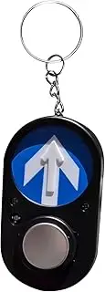 Traffic Lights Key Ring | Button Key Chain Flasher - Women's Accessories for Work Purse Kids Night Teens Friends Hiking Camping