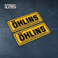 在飛比找蝦皮購物優惠-奧林斯 Ohlins 避震器裝飾貼紙 歐林斯 摩托車改裝車貼