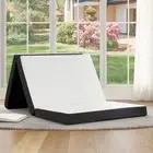 Tri Fold Memory Foam Mattress 3 inch Twin XL Folding Mattress with Washable Cove