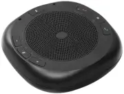 Premium Bluetooth Speakerphone, 5", Black