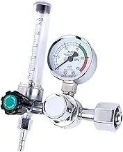 Argon Regulator 0-25Mpa Argon CO2 Mig Tig Flow Meter Gas Regulator Flowmeter Welding Weld Gauge Argon Regulator Reducer