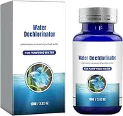 Water Purifying Tablets for Aquariums, 100g Fish Water Conditioner Clarifier, Aquarium Dechlorinator Conditioner for Cleaning, Pond Algae Removal Product