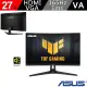 【ASUS 華碩】TUF Gaming VG27VH1B 27型 165Hz 曲面電競螢幕