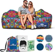 Chillbo Lazybone Inflatable Couch | Ultimate Inflatable Chair for Maximum Chill | The Perfect Blow Up Couch for Music Festivals Or Inflatable Couch for Camping | Inflatable Lounger
