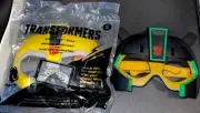 2016 McDonalds Happy Meal Toy Transformers Bumblebee Mask #2 NEW!!! And Grimlock