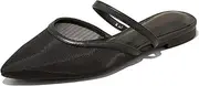 [USIMAD] Mesh Mule Flats for Women with Arch Support Pointed Toe Memory Foam Insole Casual Comfortable Shoes