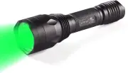 Linterna Verde de Caza XP-E2 LED 650 lumenes Modo Unico Longitud Onda 256 Yardas