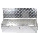 39"X13"X10" ALUMINUM PICKUP TRUCK TRUNK BED TOOL BOX TRAILER STORAGE NEW